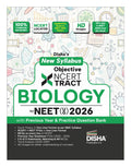 Disha New Syllabus Objective Ncert Xtract Biology For Neet 2026 (Ug) With Previous Year & Practice Question Bank | Theory, Ncert