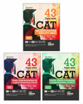 Disha Combo (3 Books) 43 TopicWise Cat Qa, Dilr & Varc Previous Year Solved Papers (2025  1994) 19Th Edn | Previous Year Quest
