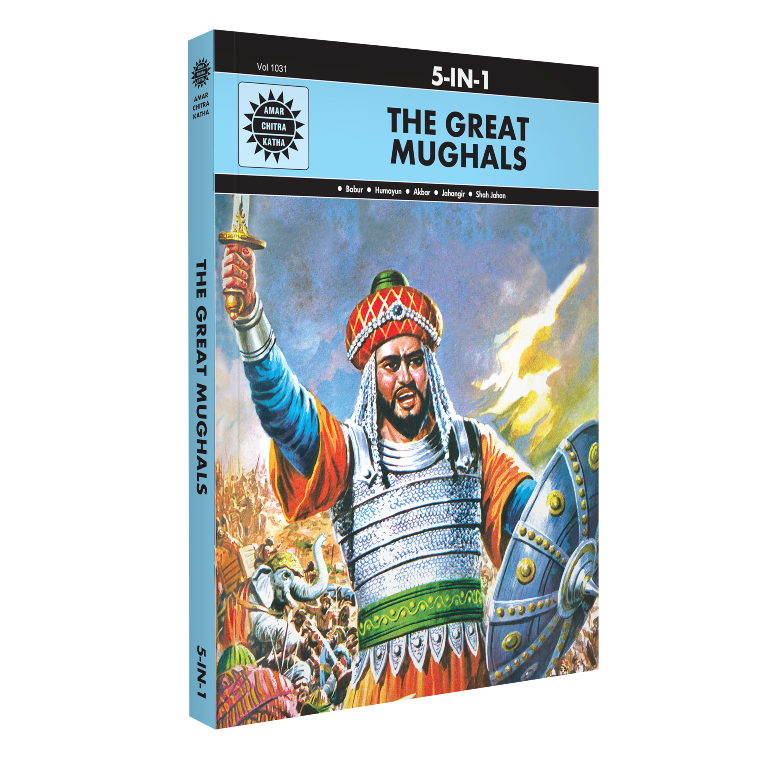 The Great Mughals: 5 In 1 (Amar Chitra Katha)