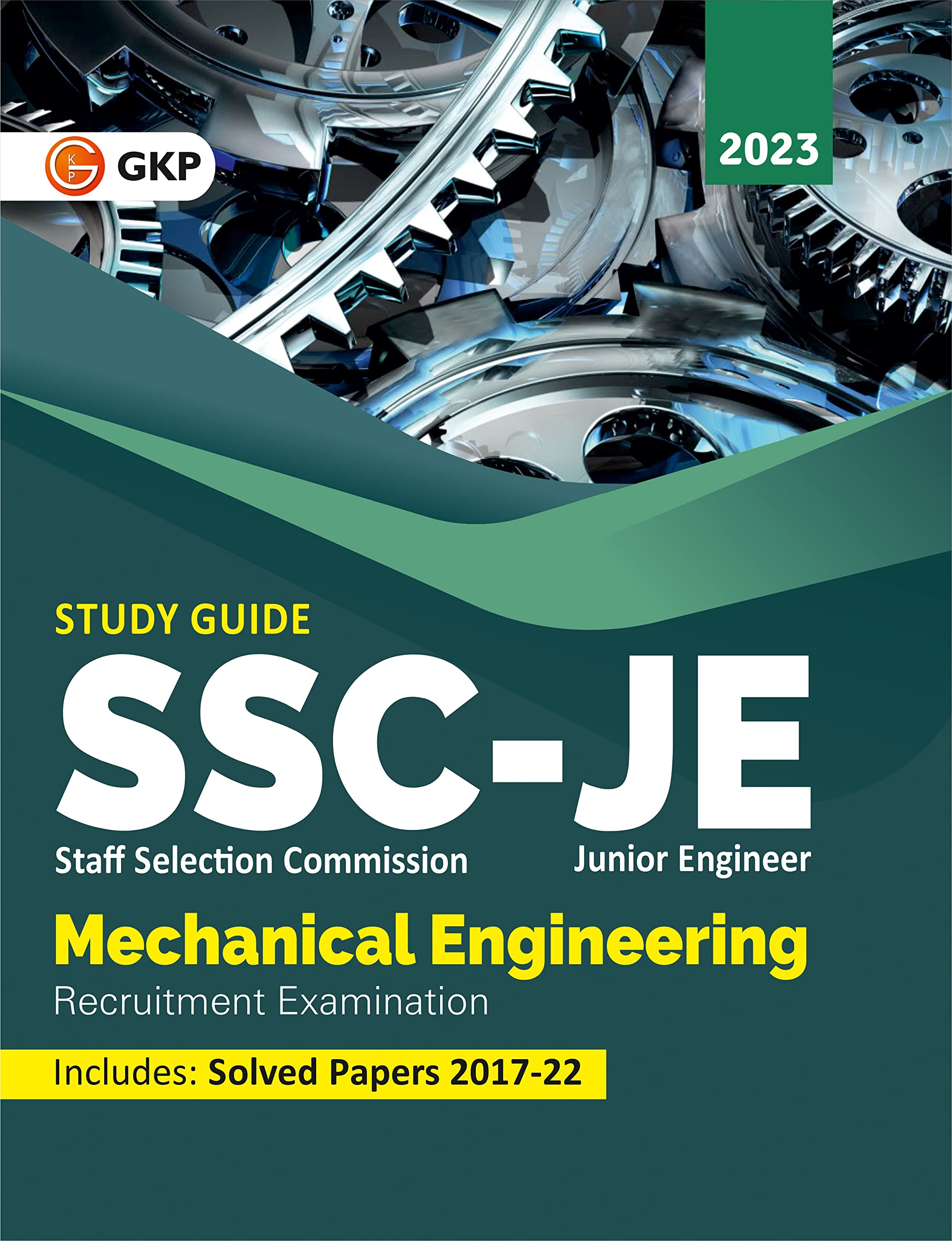 Ssc Je 2023 : Mechanical Engineering  Guide By Gkp
