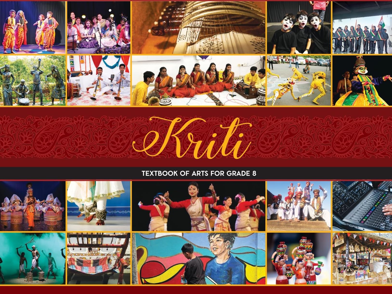 Ncert Class 8 Kirti Textbook Of Arts (Em) For Class 8 879 20252026 Edition