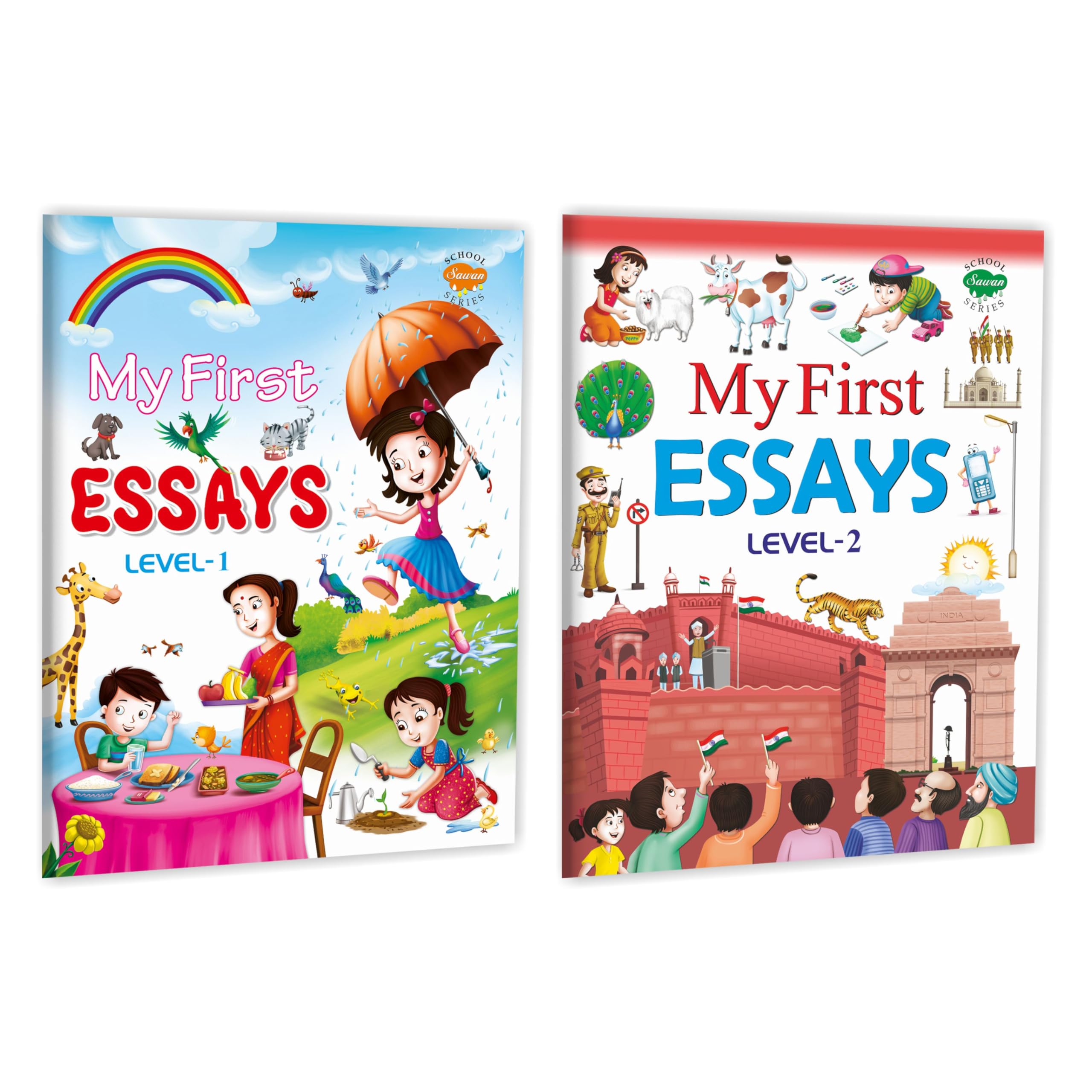Set Of 2 Books, My First Essays (Level1) And My First Essays (Level2)