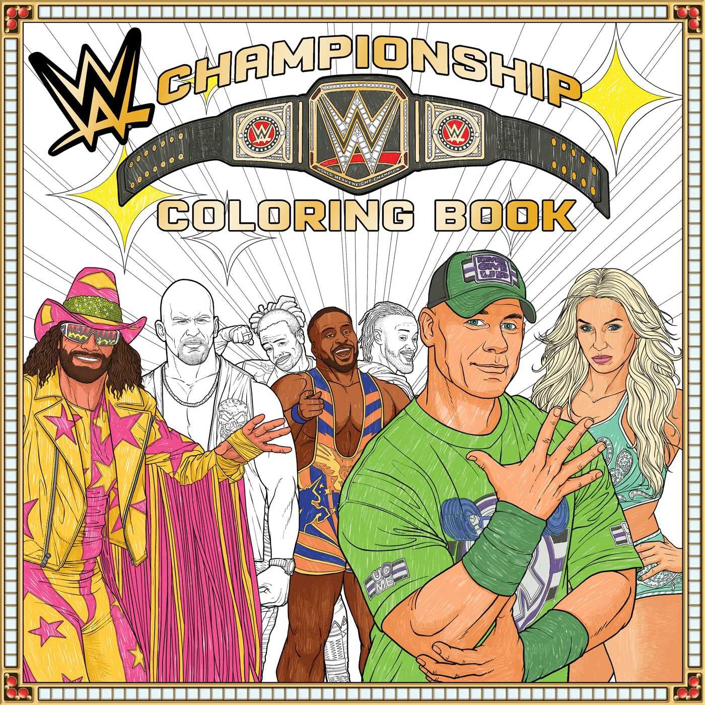 Wwe: The Official Championship Coloring Book