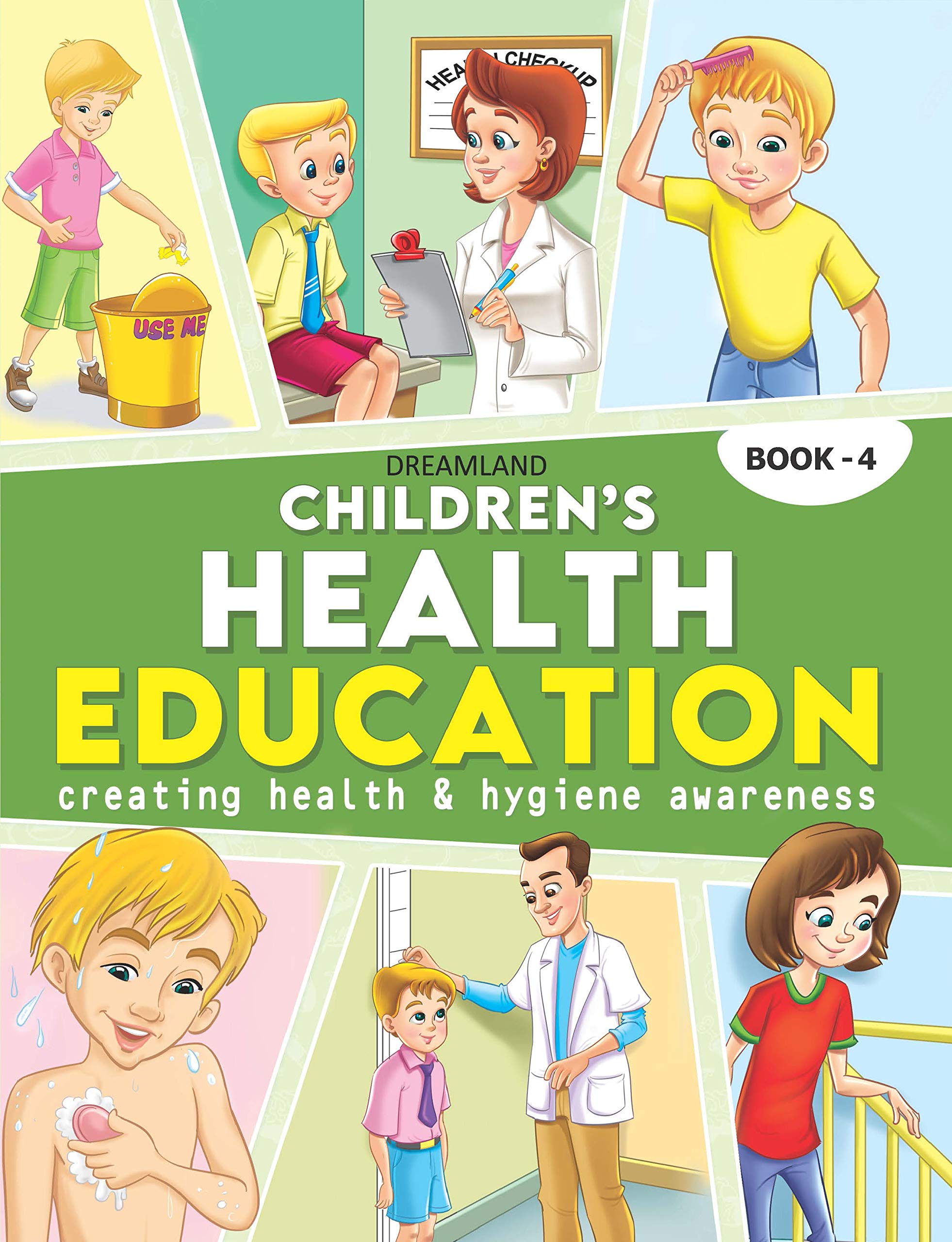 Childrens Health Education Book 4 for Kids Age 89 Years | 80 Pages Illustrated Guide with Colourful Pictures, Engaging Lessons,