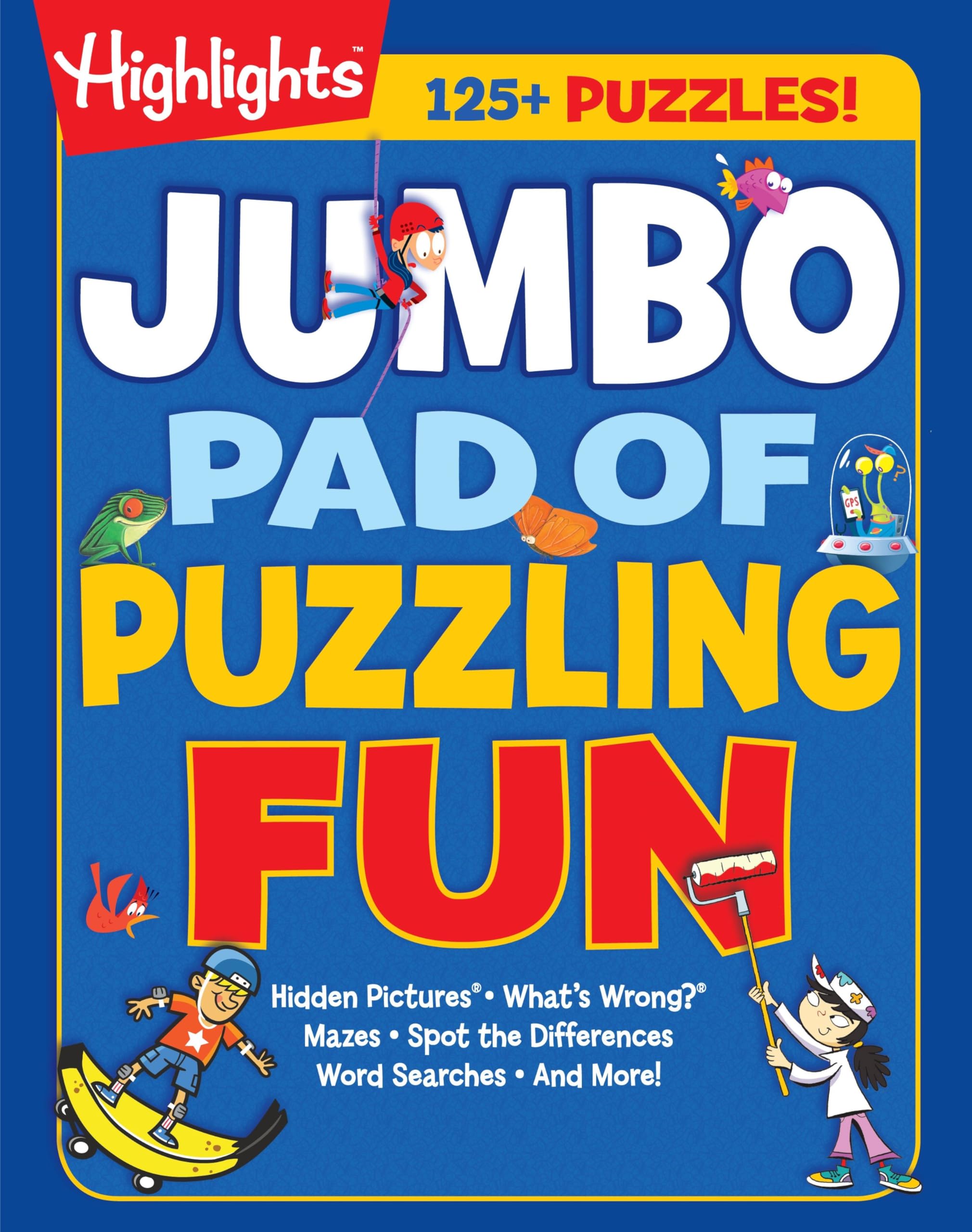 Jumbo Pad of Puzzling Fun (Highlights Jumbo Books & Pads)
