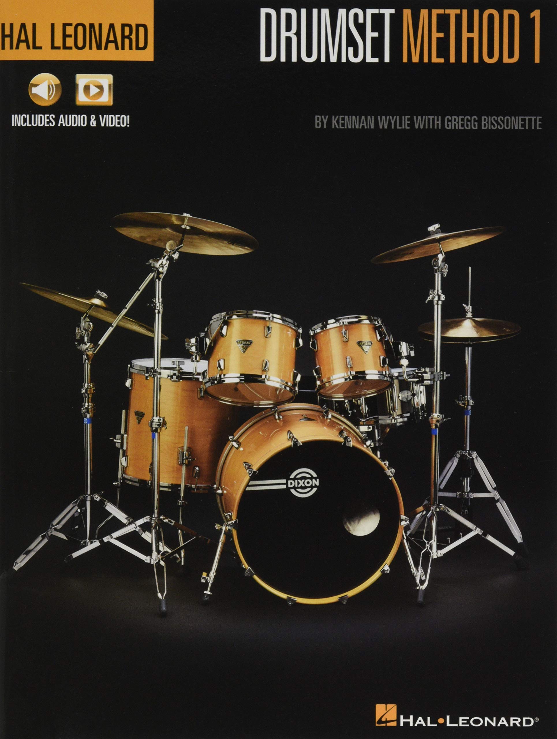 Hal Leonard Drumset Method  Book 1 Book/Online Media
