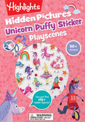 Unicorn Hidden Pictures Puffy Sticker Playscenes: Unicorn Hidden Pictures Puffy Sticker Playscenes (Highlights Puffy Sticker Pla