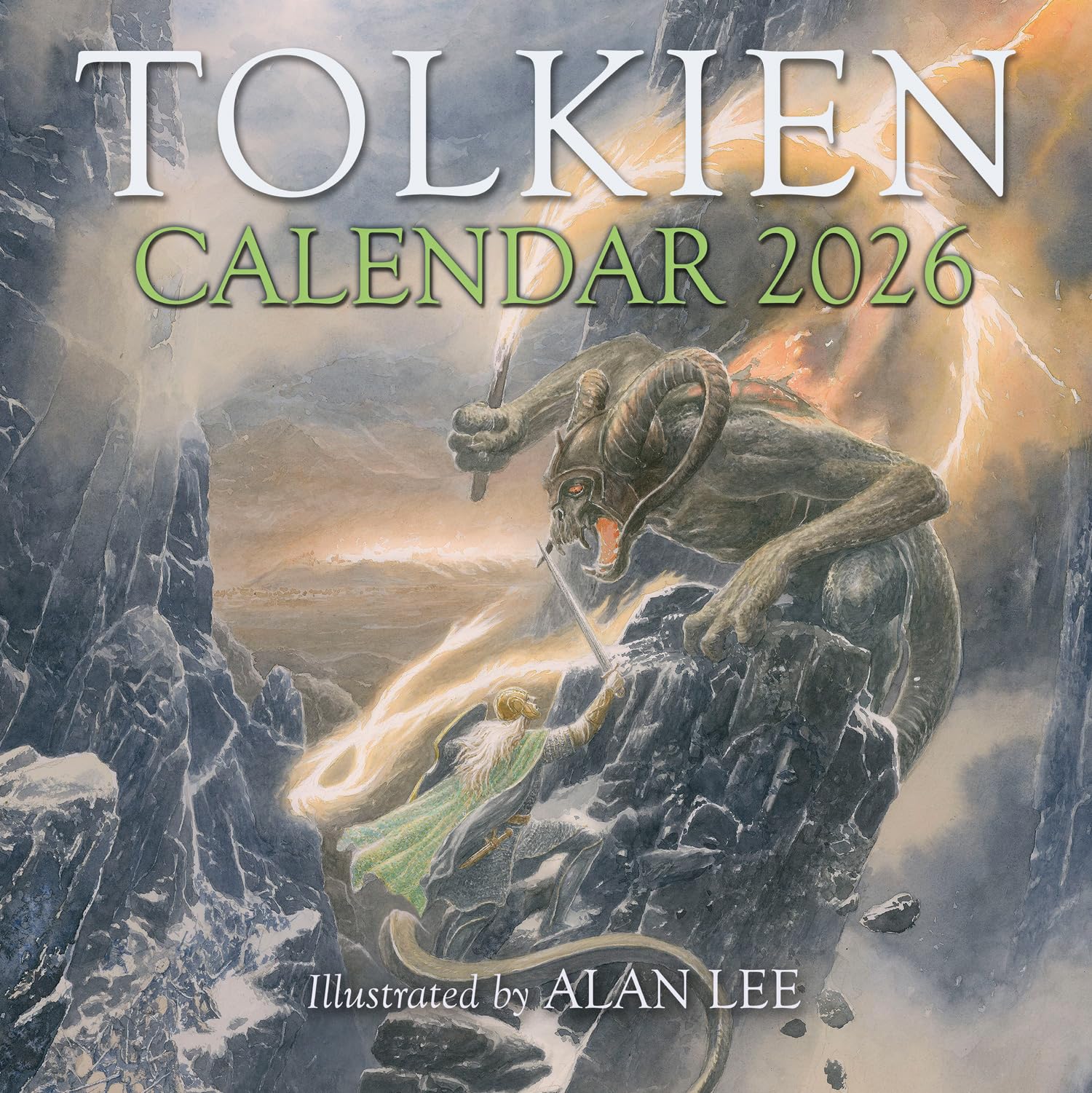 Tolkien Calendar 2026: The Great Tales of MiddleEarth