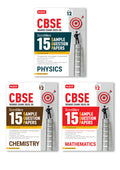 Mtg Cbse Class 12 Scoremore 15 Sample Papers Physics, Chemistry & Mathematics Books For 20252026 Board Exam (Set Of 3) | Chapte