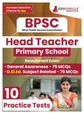 Edugorilla Bpsc Primary School Head Teacher Book 2024 (Englishedition)  10 Full Length Mock Tests (1500 Solved Questions) With 