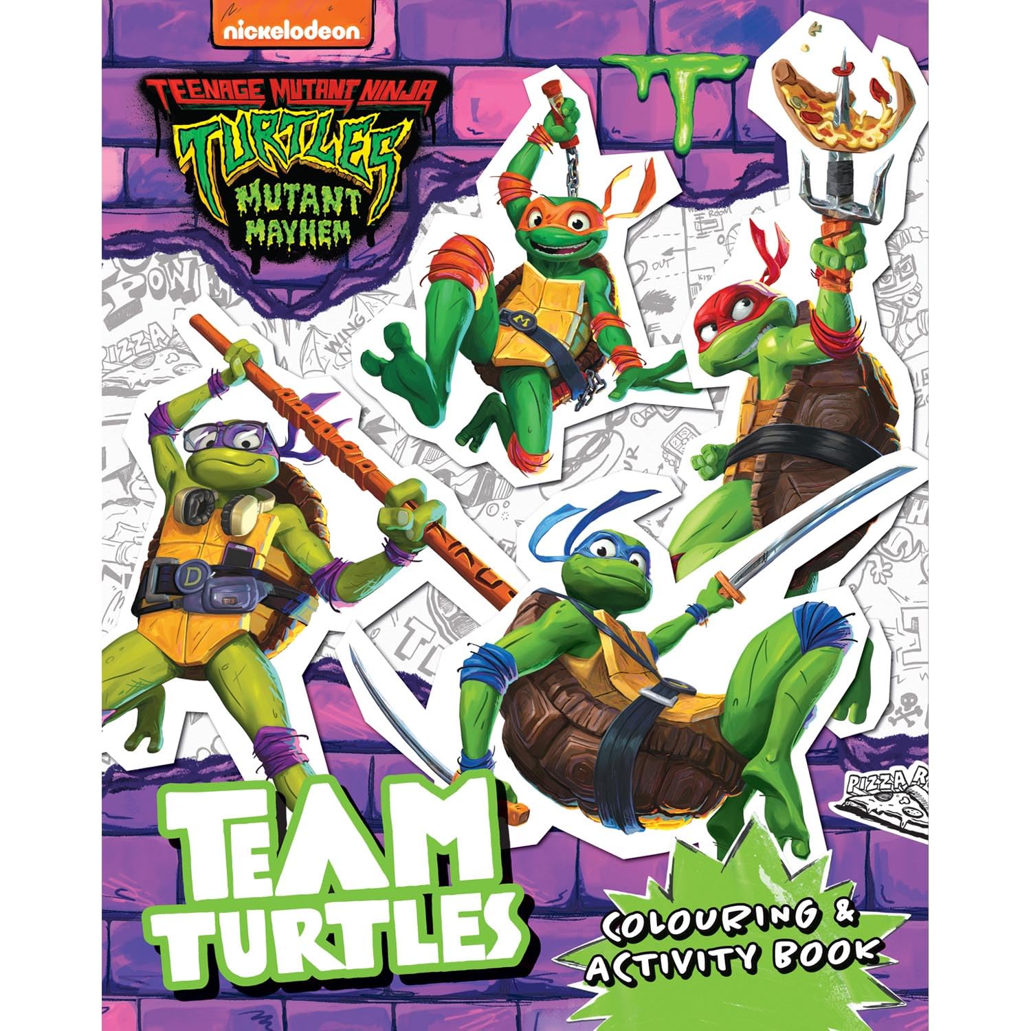 Teenage Mutant Ninja Turtles Mutant Mayhem  Activity Fun Pack | Activity book |Turtles books | TMNT | Activity and Sticker Book