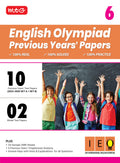 MTG Class6 IEO Olympiad 10 Previous Years Papers English (20242020 Set A & B)  Model Test Papers with 24 Sample OMR Sheets & 
