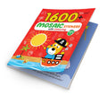 1600+ Mosaic Stickers with Colouring Book  1 : Mosaic sticker designs for kids, colourful mosaic stickers and colouring book, 