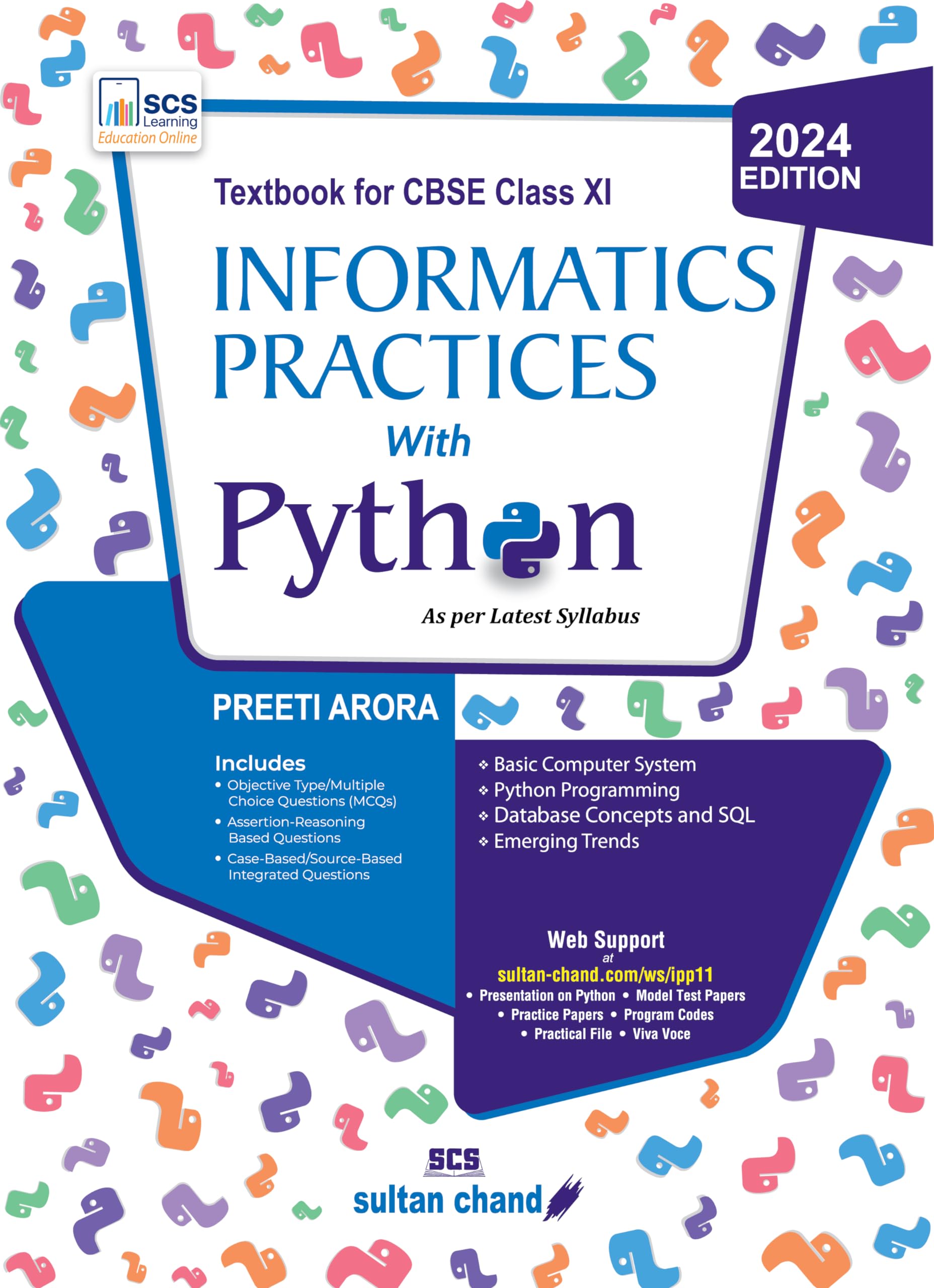 Informatics Practices with Python: Textbook for CBSE Class 11 (202425 Examination)
