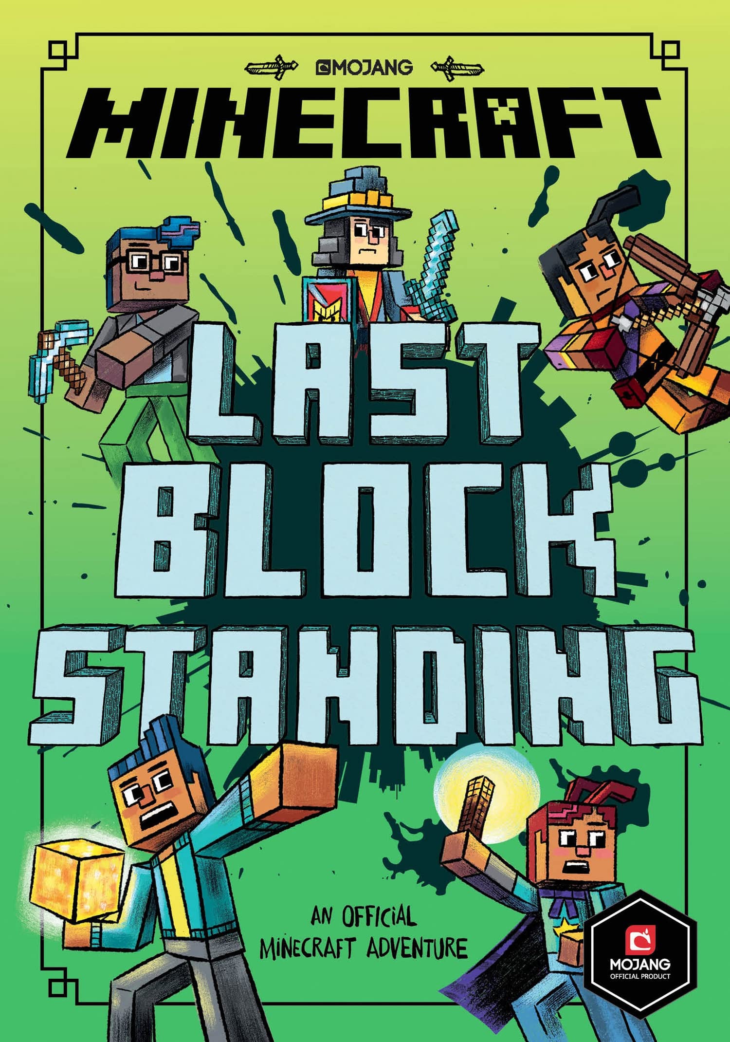 Minecraft: Last Block Standing (Woodsword Chronicles #6): Official Illustrated Litrpg ChildrenS Gaming Fiction  Perfect For Fans