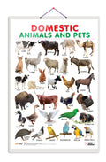 Domestic Animals And Pets [Wall Chart] Sawan