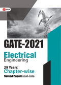 GATE 2021  29 Years Chapterwise Solved Papers (19922020)  Electrical Engineering