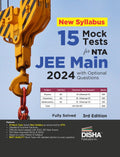 15 Mock Tests For New Syllabus Nta Jee Main 2024 With Optional Questions  3Rd Edition | Physics, Chemistry & Mathematics Test S