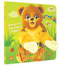 Big Brown Bear Finger Puppet Book for Children: Animal Finger Puppet Board Book for Babies | Fun Interactive Bear Toy Book | Tou
