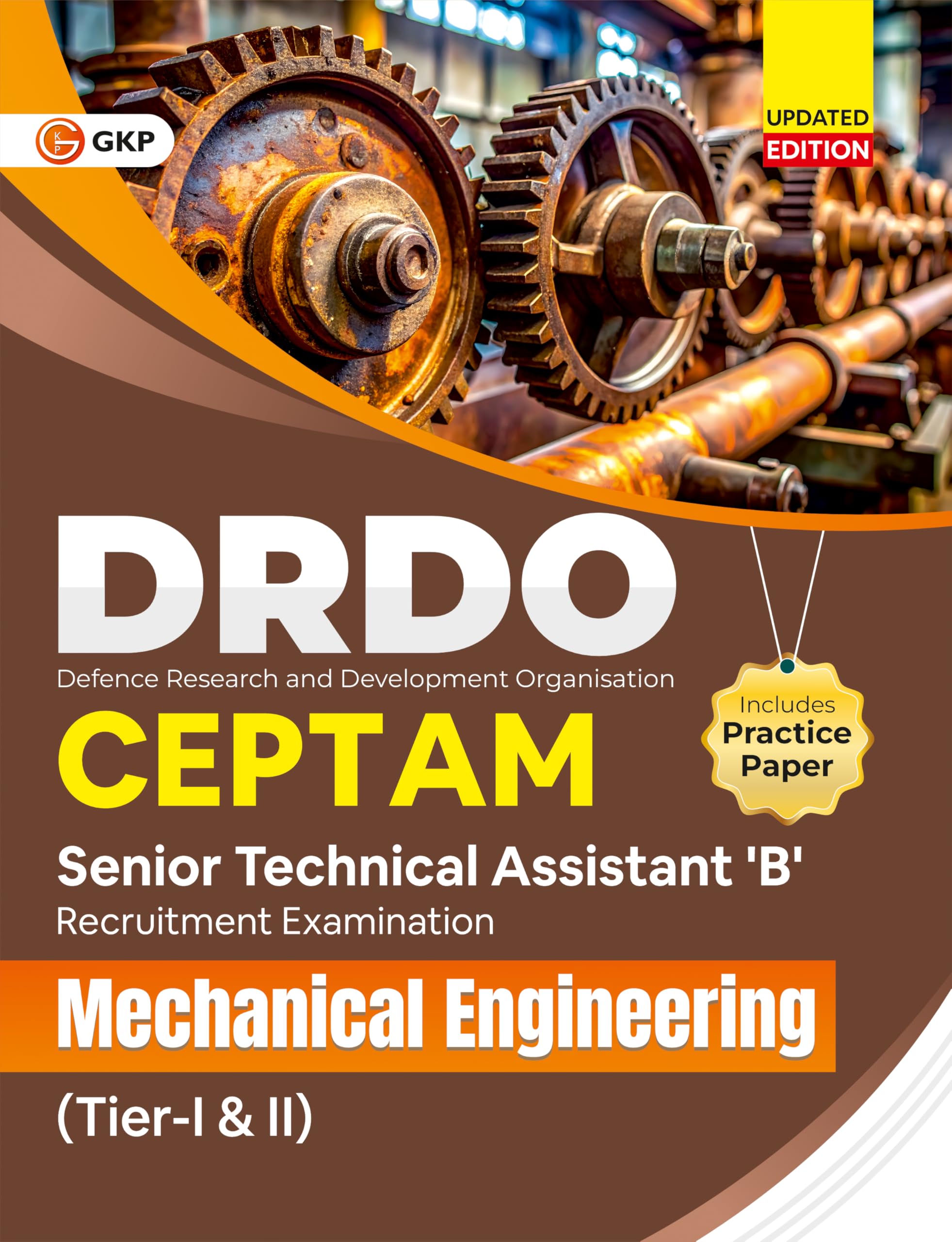 GKP DRDO CEPTAM 2026 Senior Technical Assistant B Tier I & II Preparation Book for Mechanical Engineering