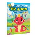 My First Dragon Sticker and Colour Fun : dragon sticker colouring book, adorable dragons colouring book for kids, fun dragon st