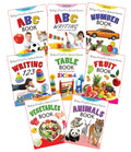 Babys First PreSchool Series  8 Book Pack for Kids Ages 24 | ABC, Number Writing, Numbers, Animals, Fruits, Vegetables, Table