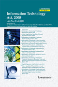 Lawmanns Information Technology Act, 2000 with IT Rules and Regulations | Bare Act with Comments