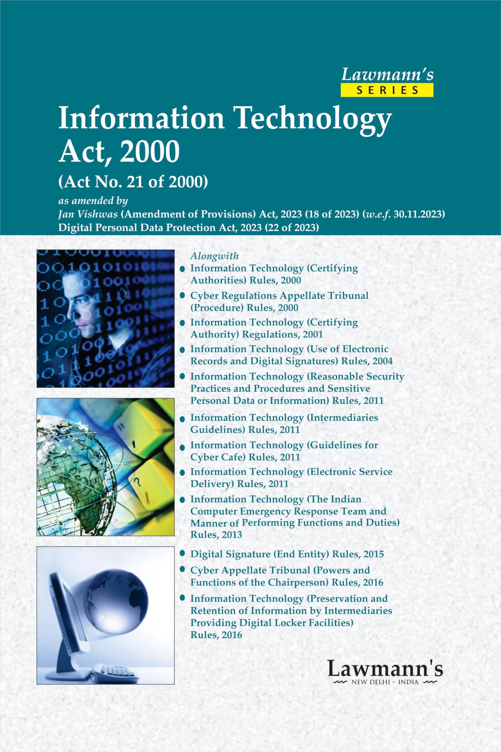 Lawmanns Information Technology Act, 2000 with IT Rules and Regulations | Bare Act with Comments