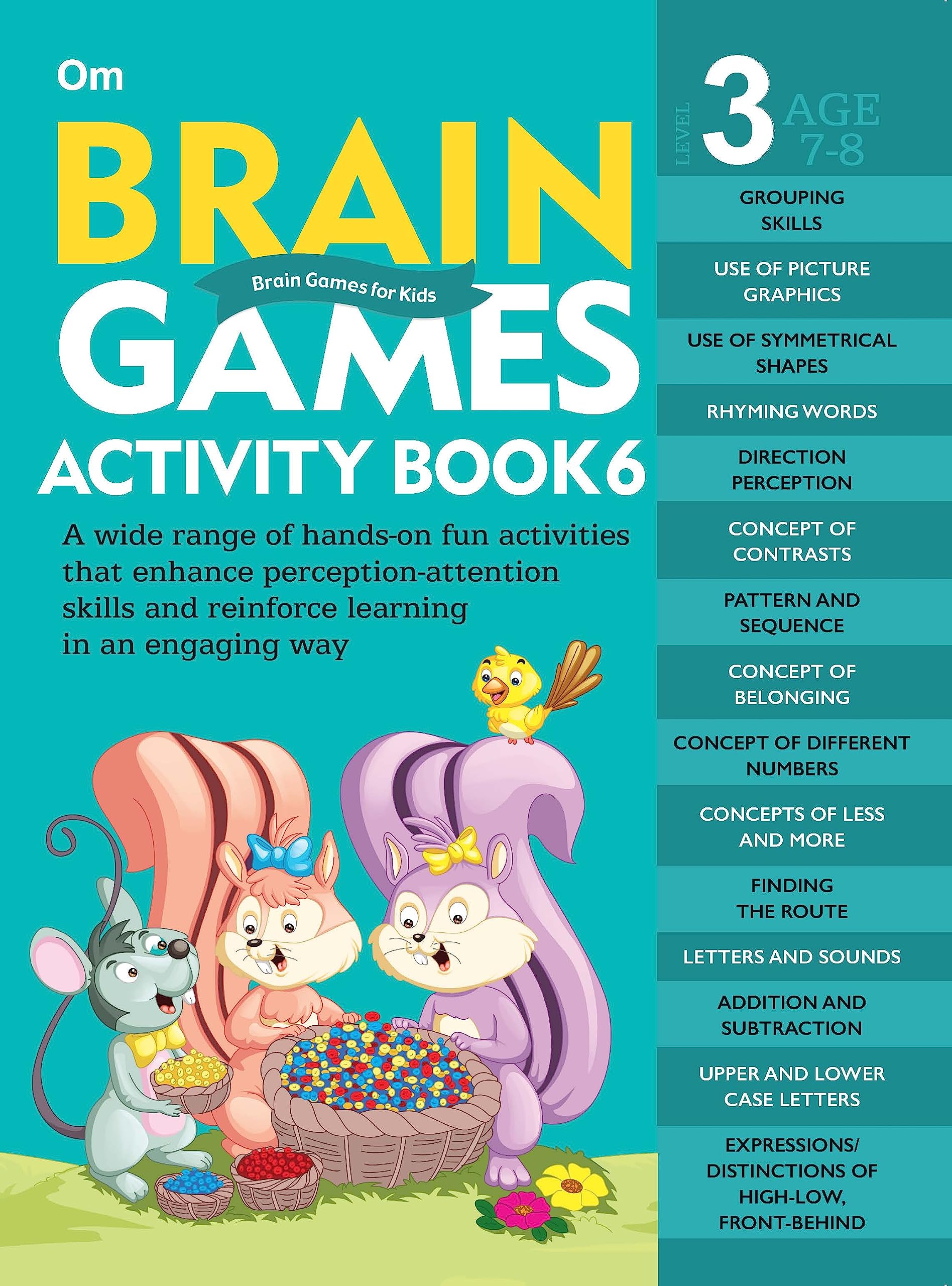 Activity Book: Brain Games for Kids  Brain Games Activity Book Level 3  Book6