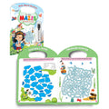 Write, Wipe & Take Along Play With Mazes With Pen : Smart Thinking and Puzzle Solving Book for toddlers, maze activity workbook