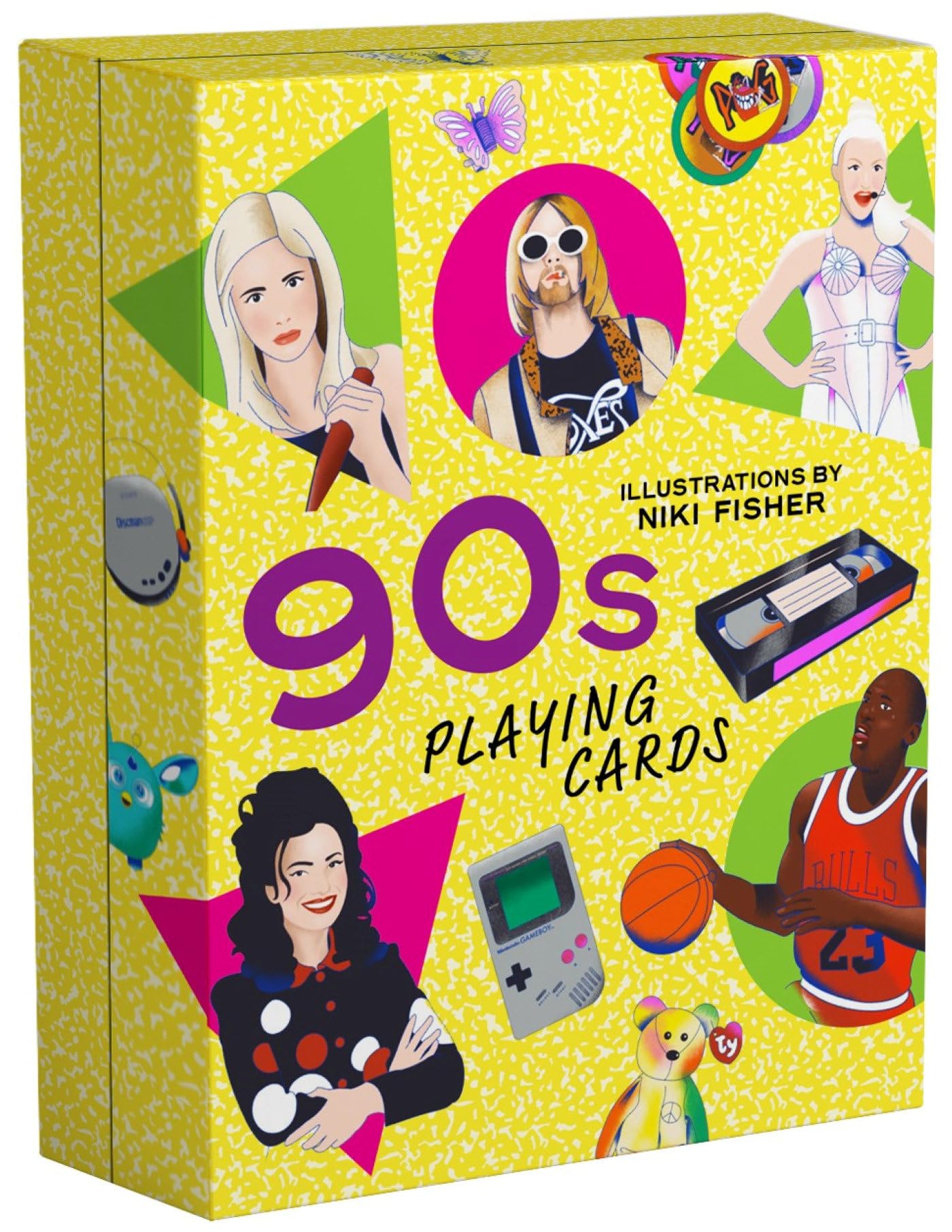 90s Playing Cards: Featuring the Decades Most Iconic People, Objects, and Moments