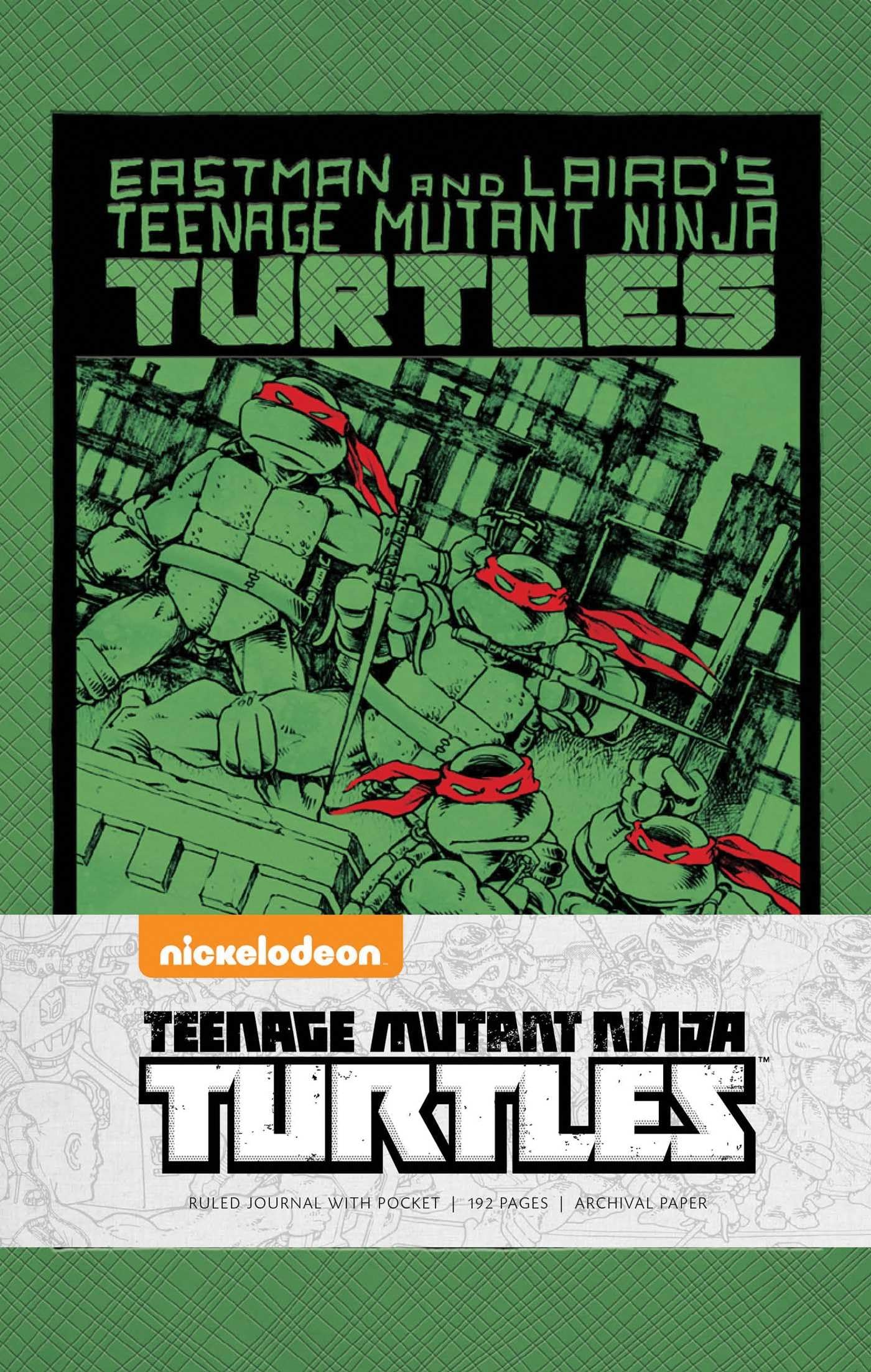 Teenage Mutant Ninja Turtles: Classic Hardcover Ruled Journal (90S Classics)