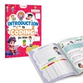Introduction to Coding for Kids: Brain Activity Book : smart coding activity book, easy coding activity book for children, intr