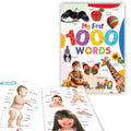 My First 1000 Words book : Colourful Picture Word Book for Kids, Fun Learning book for toddlers, Early education book ages 312 