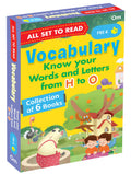 All Set to Read: My First Vocabulary Building PreK Learning Pack  Know Your Words and Letters  Pack 2 | Little Learners Word K
