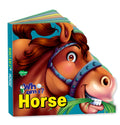 Sawan Presents Who Am I Horse | DieCut Shape BoardBook