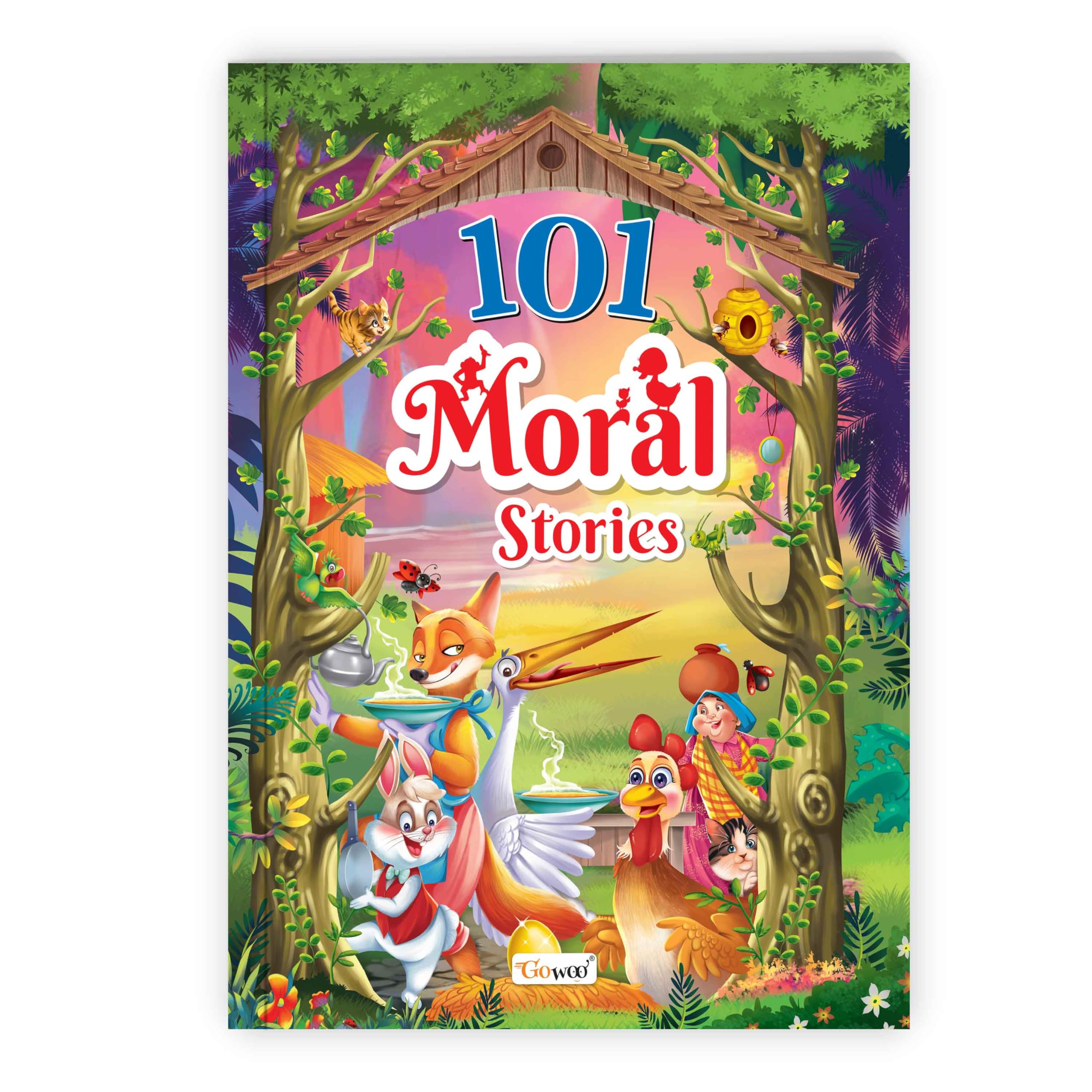Early learning storybook for toddlers : 101 Moral Stories (Paperback) : Classis storybook, Witty Moral stories, Educational Sto
