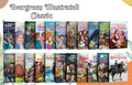 Evergreen Illustrated Classics Books: The Secret Garden, A Tale of Two Cities, Gullivers Travels, The Lost World and more  Ki