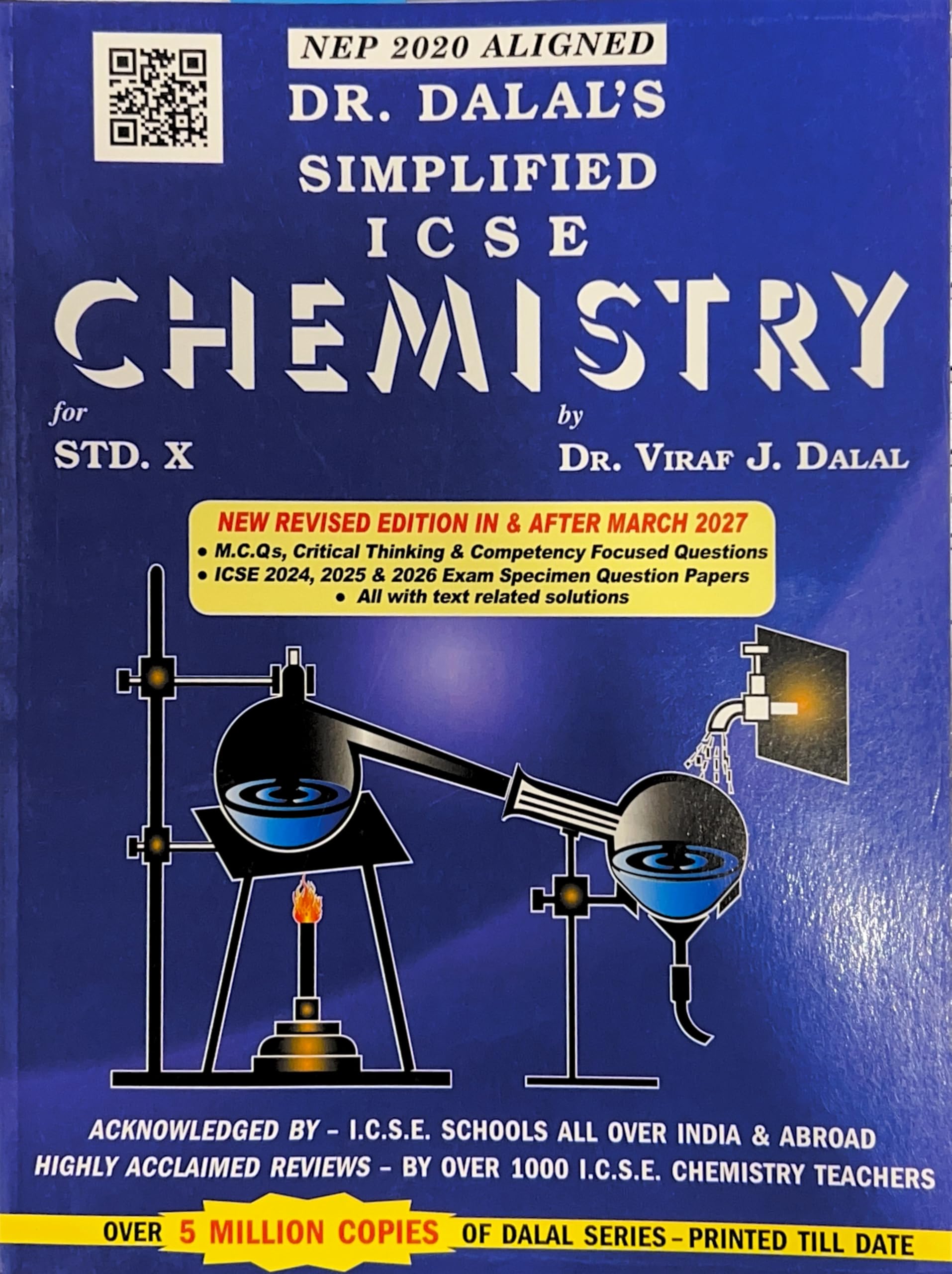 Dalal Series ICSE Chemistry | Dr. Dalals Simplified ICSE Chemistry for Class 10th | Academic Year 20262027 for March 2027 Boa