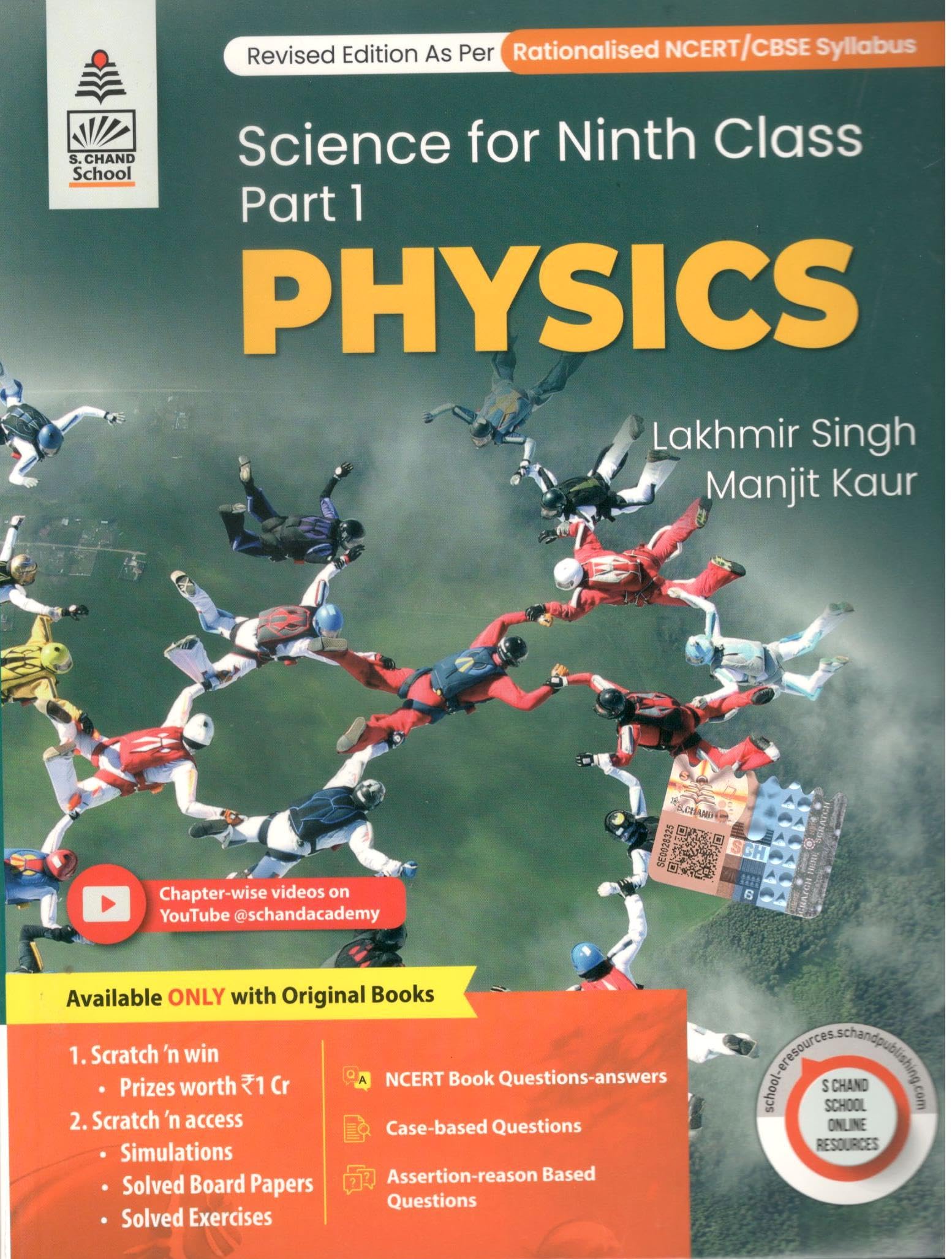 Science For Ninth Class Part 1 Physics  202526