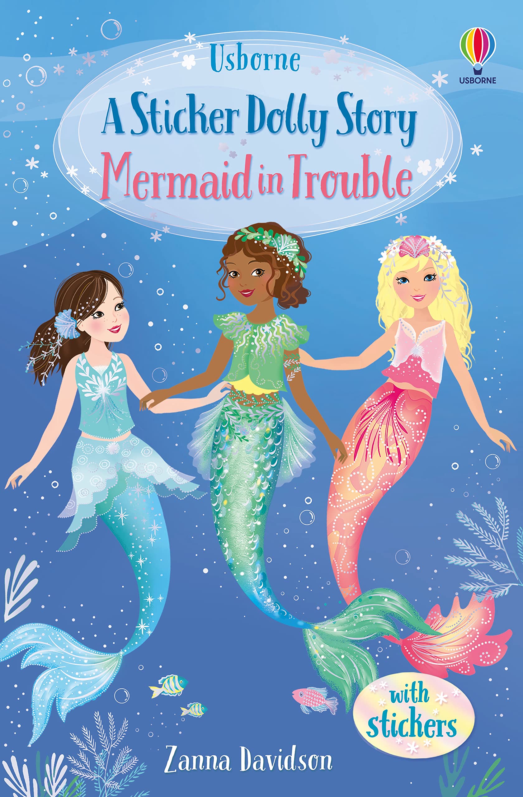 Mermaid in Trouble  Usborne Sticker Dollies