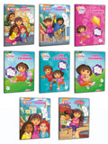 Dora Colouring Books Complete Combo | Pack Of 8 Copy Colouring Books