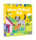 Board Book: Wheres My Baby? Pets  Illustrated Story books for Kids