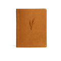 KJV Notetaking Bible, Large Print Edition, Brown LeatherTouch, Red Letter, Wide Margins, Journaling Space, SingleColumn, Readin