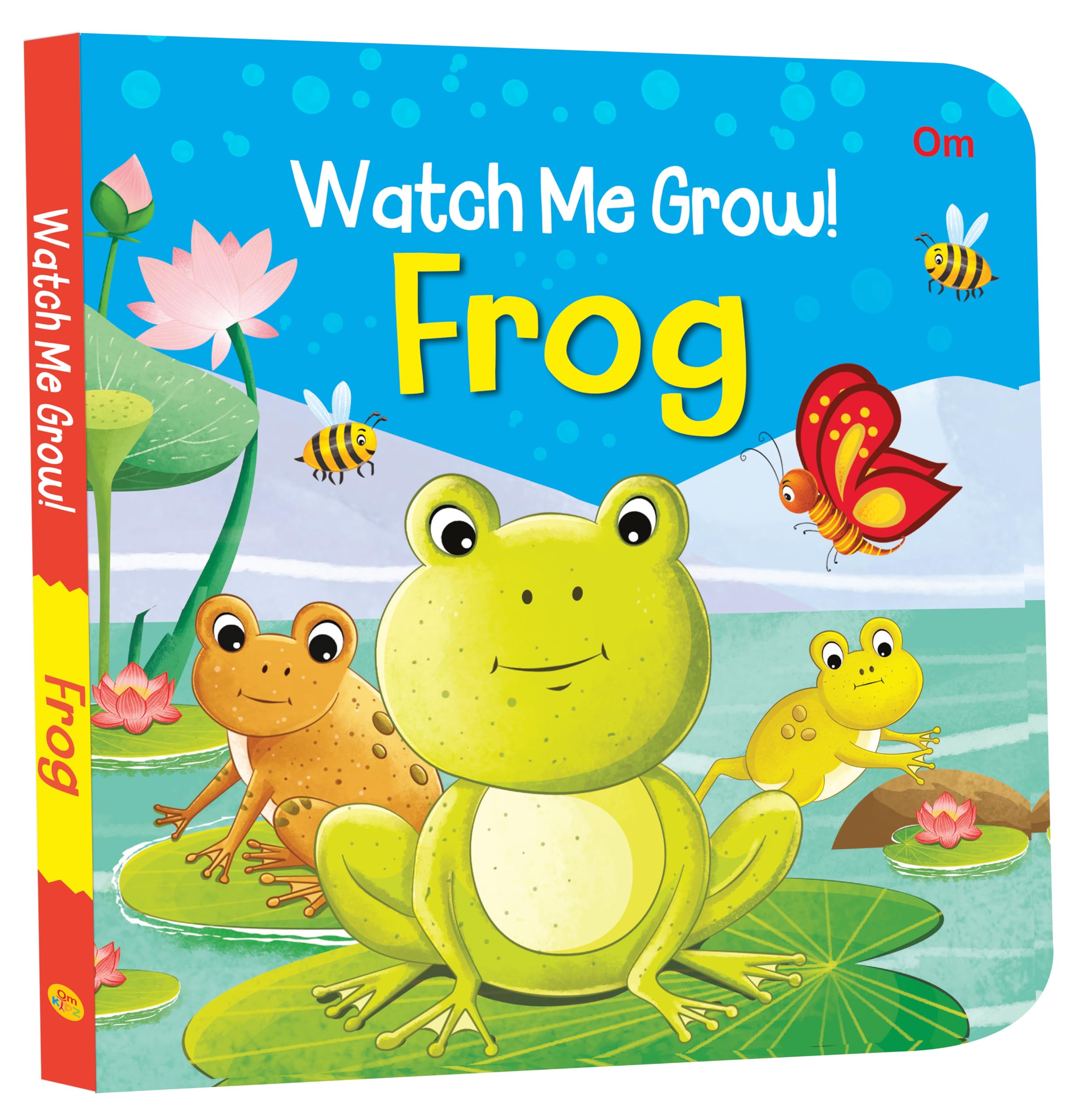 Board Book: Watch Me Grow! Frog Activity Book for Children Age 35 Years