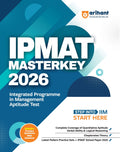 Arihant IPMAT Masterkey Exam 2026 | Integrated Programme in Management Aptitude Test | 2000+ Practice Questions with Solutions |