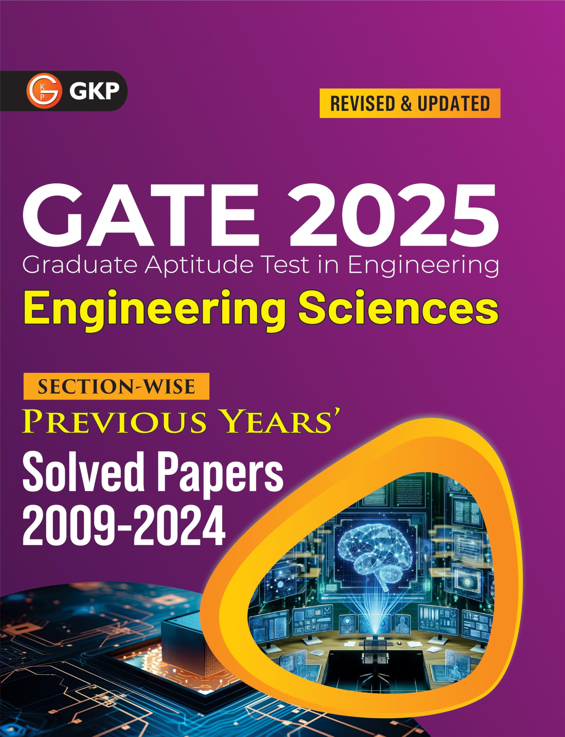 GKP GATE 2025 : Engineering Sciences  Previous Years Solved Papers 20092024 (SectionWise)