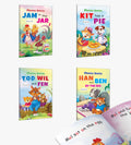 Phonics Stories Level2: Jam in the Jar, Kit has a Pie, Tod, Wil and Fen and more : rhyming story practice, fun vocabulary set,