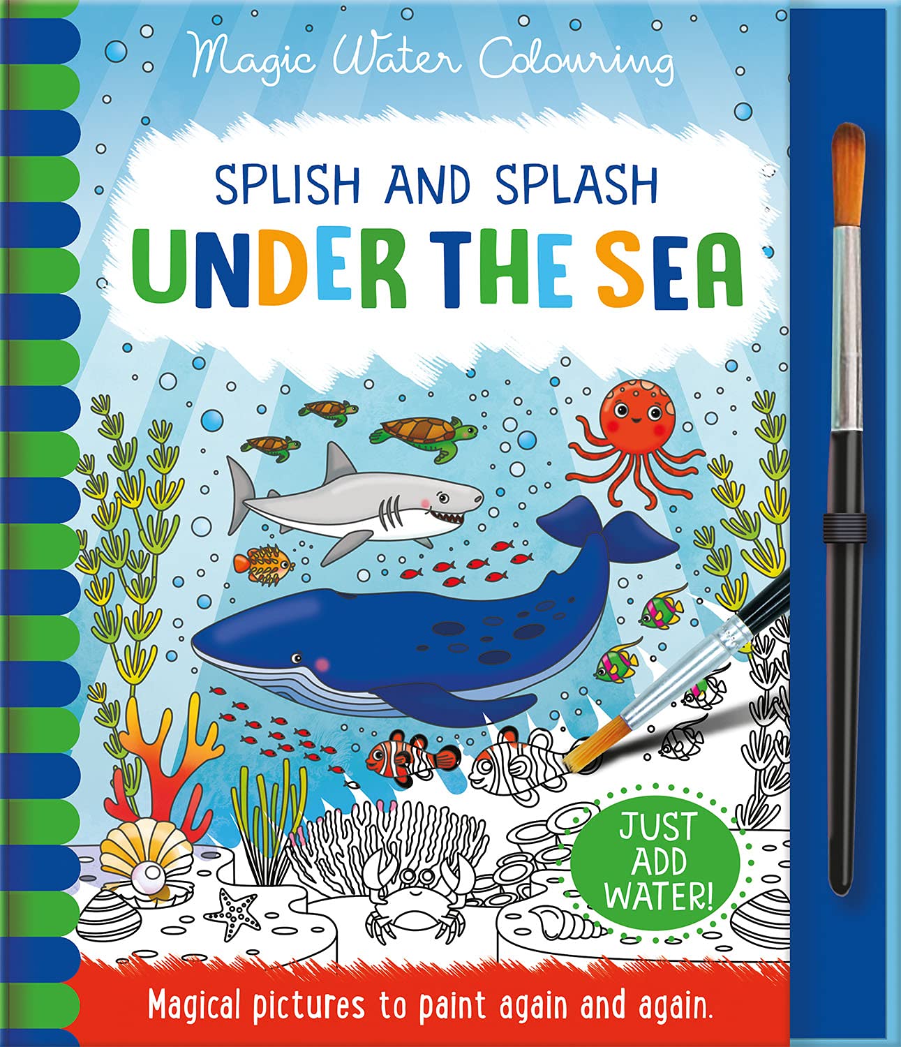 Splish and Splash  Under the Sea, Mess Free Activity Book