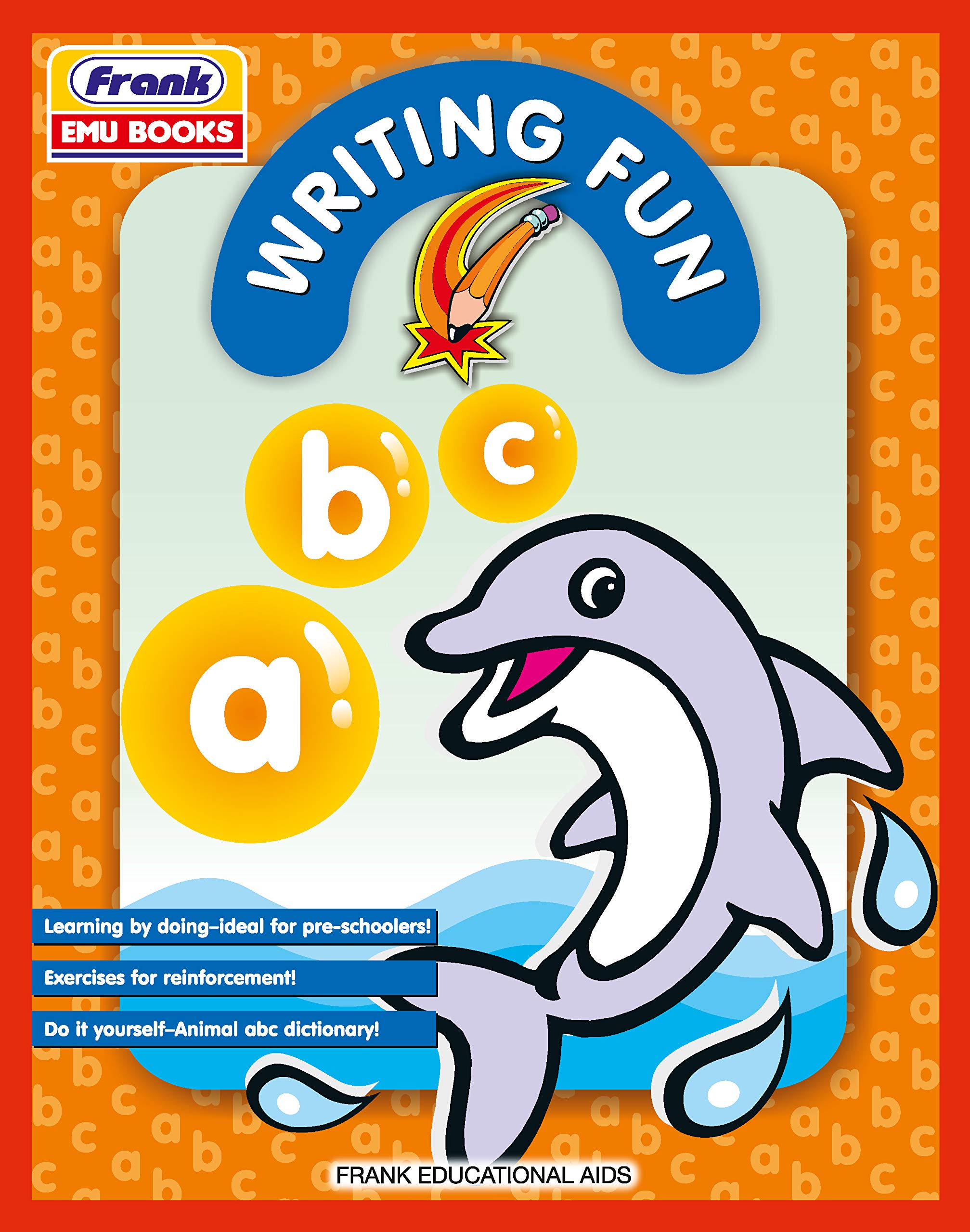 Frank Emu Books Writing Fun Abc  English Alphabet Small Letters Learning And Writing Activity Book For Kids
